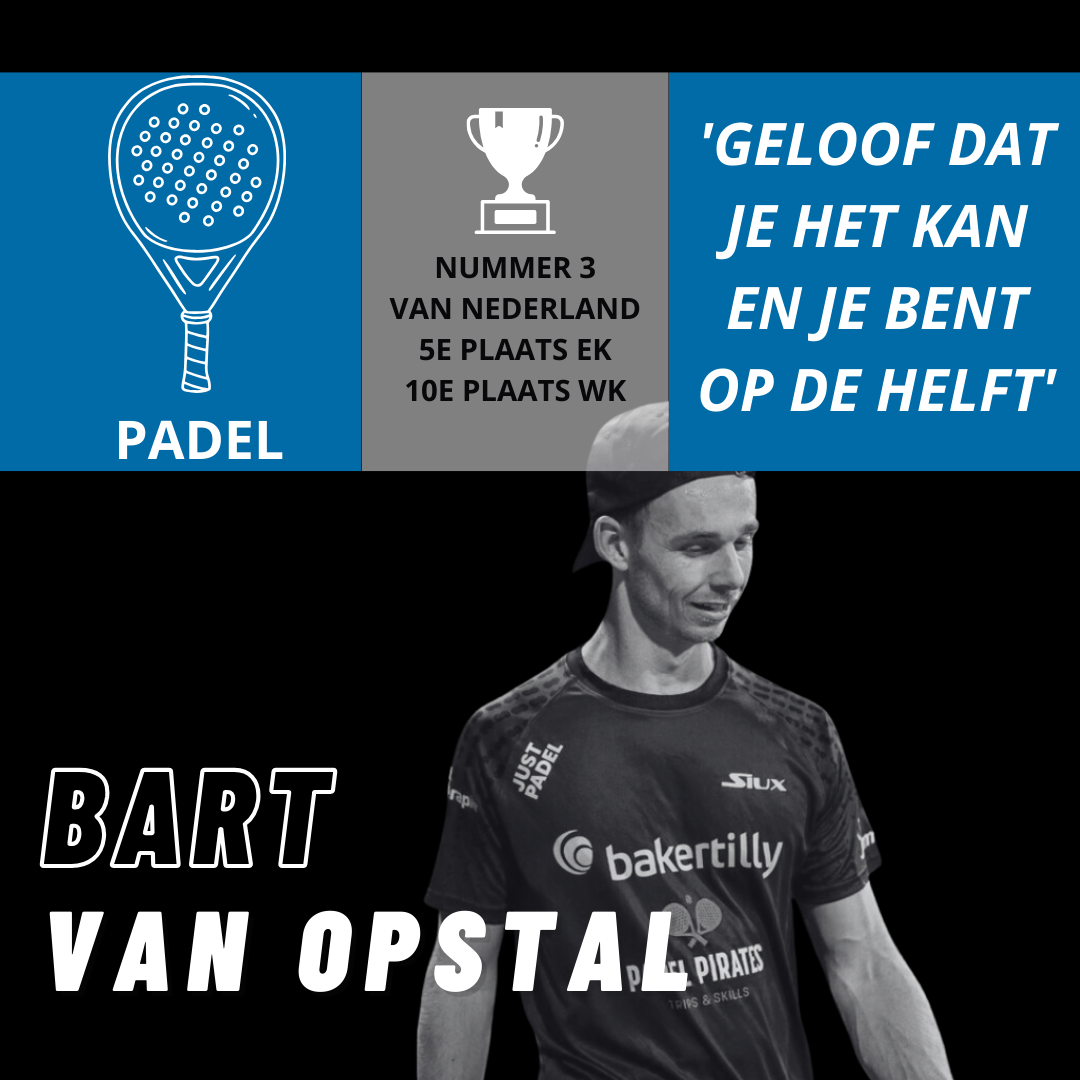 Bart van Opstal - Ambassadeur Team Tilburg