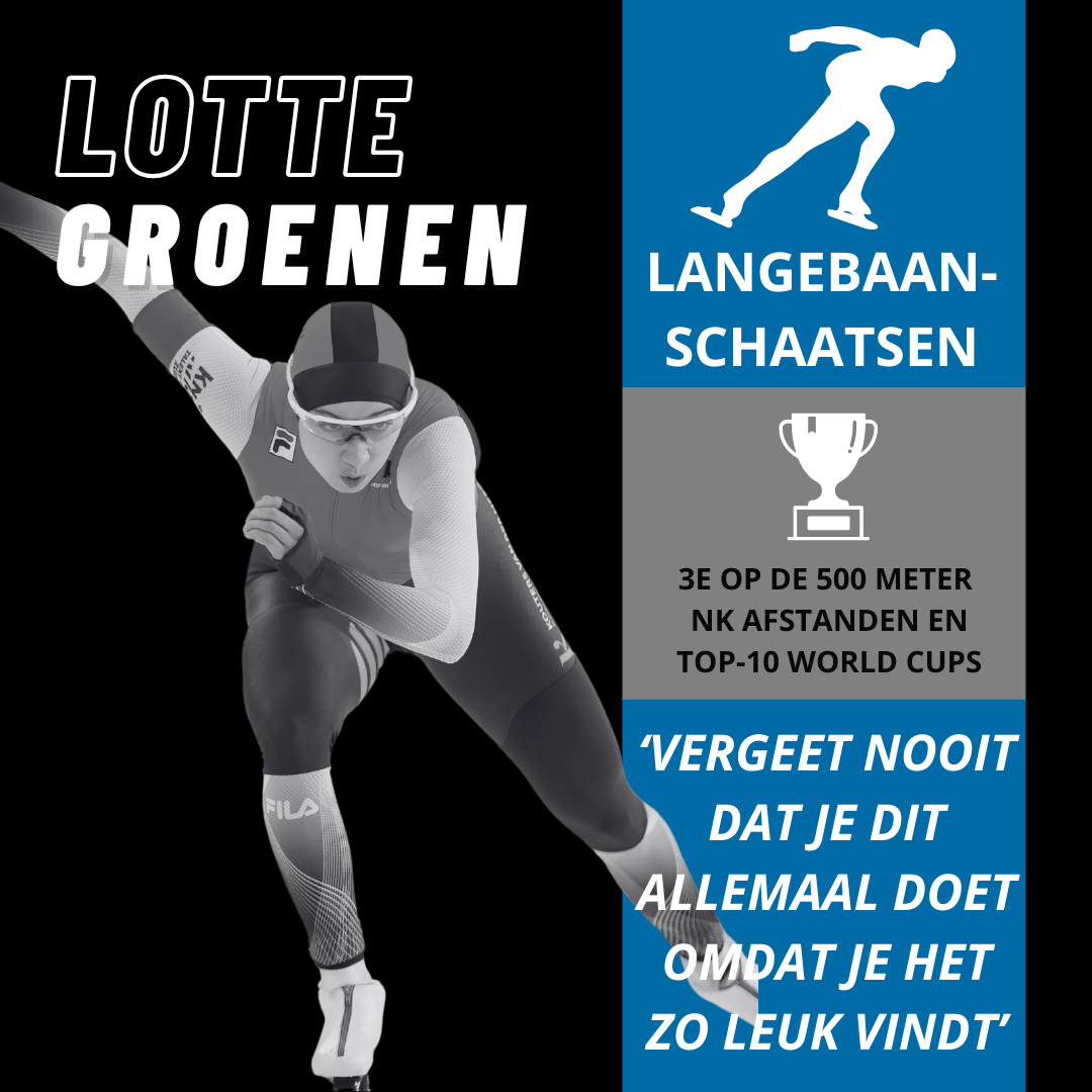 Ambassadeur Lotte Groenen Team Tilburg