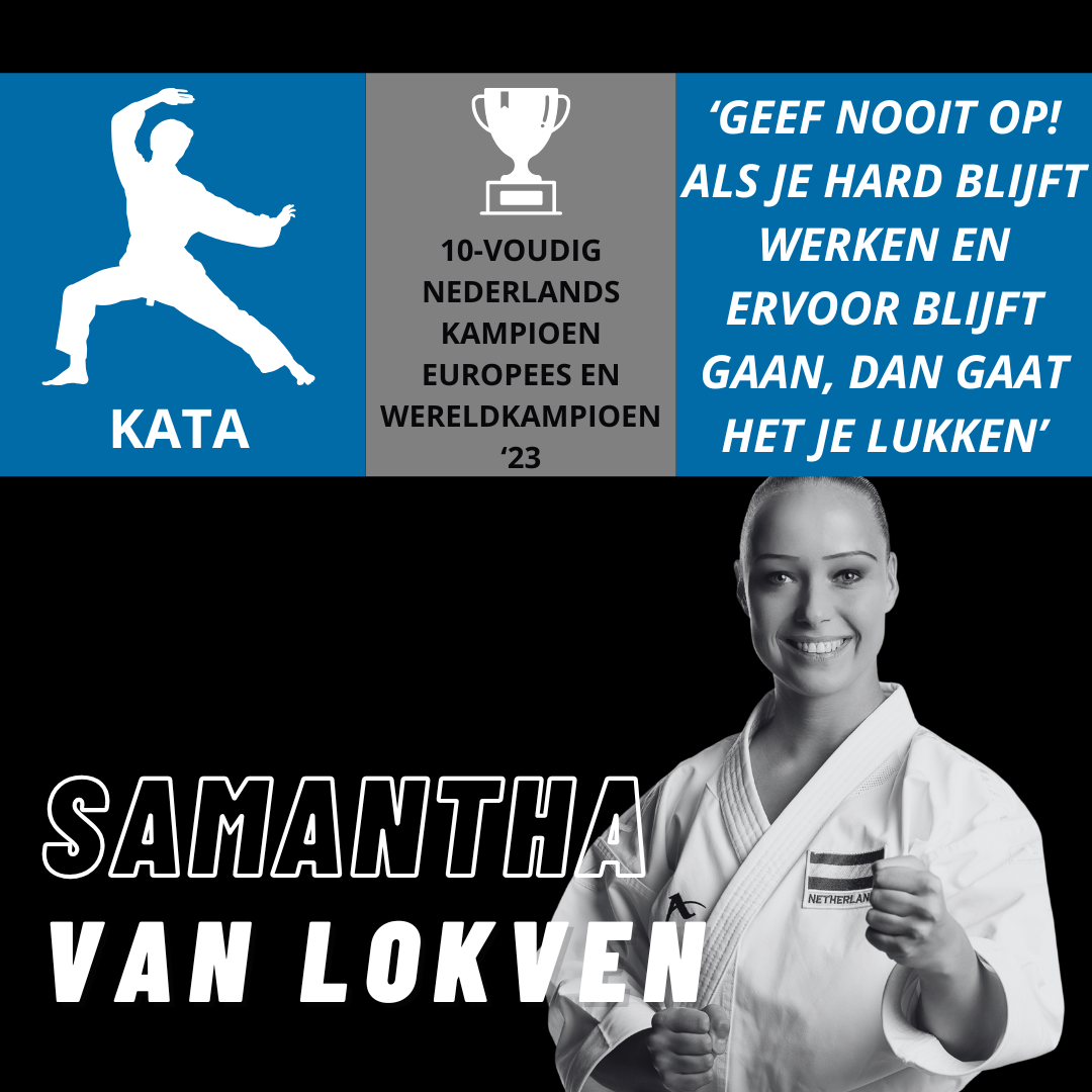 Team Tilburg Ambassadeur Samantha van Lokven