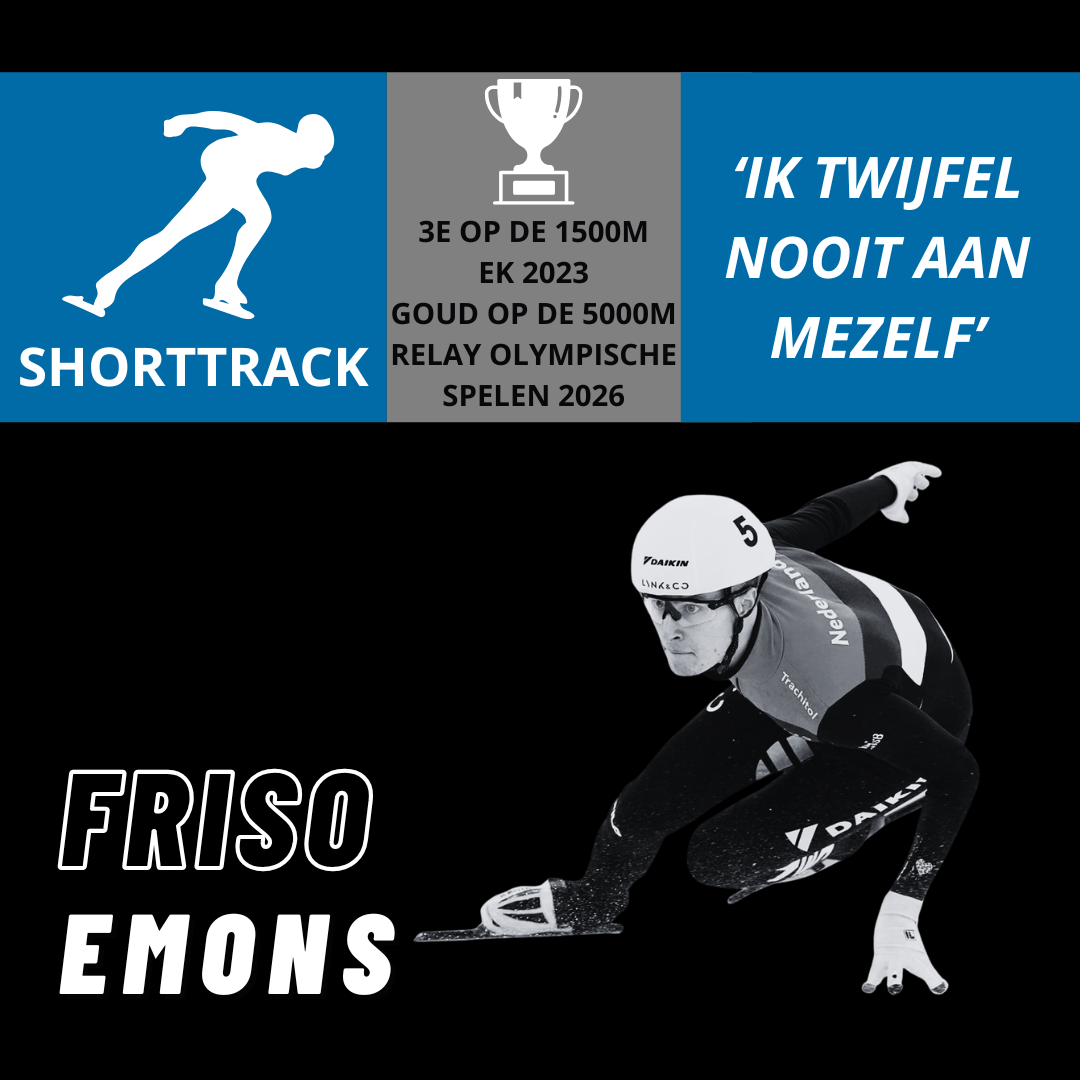 Team Tilburg ambassadeur Friso Emons