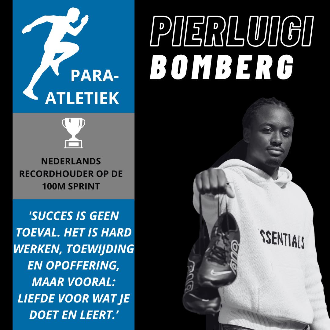 Team Tilburg ambassadeur Pierluigi Bomberg